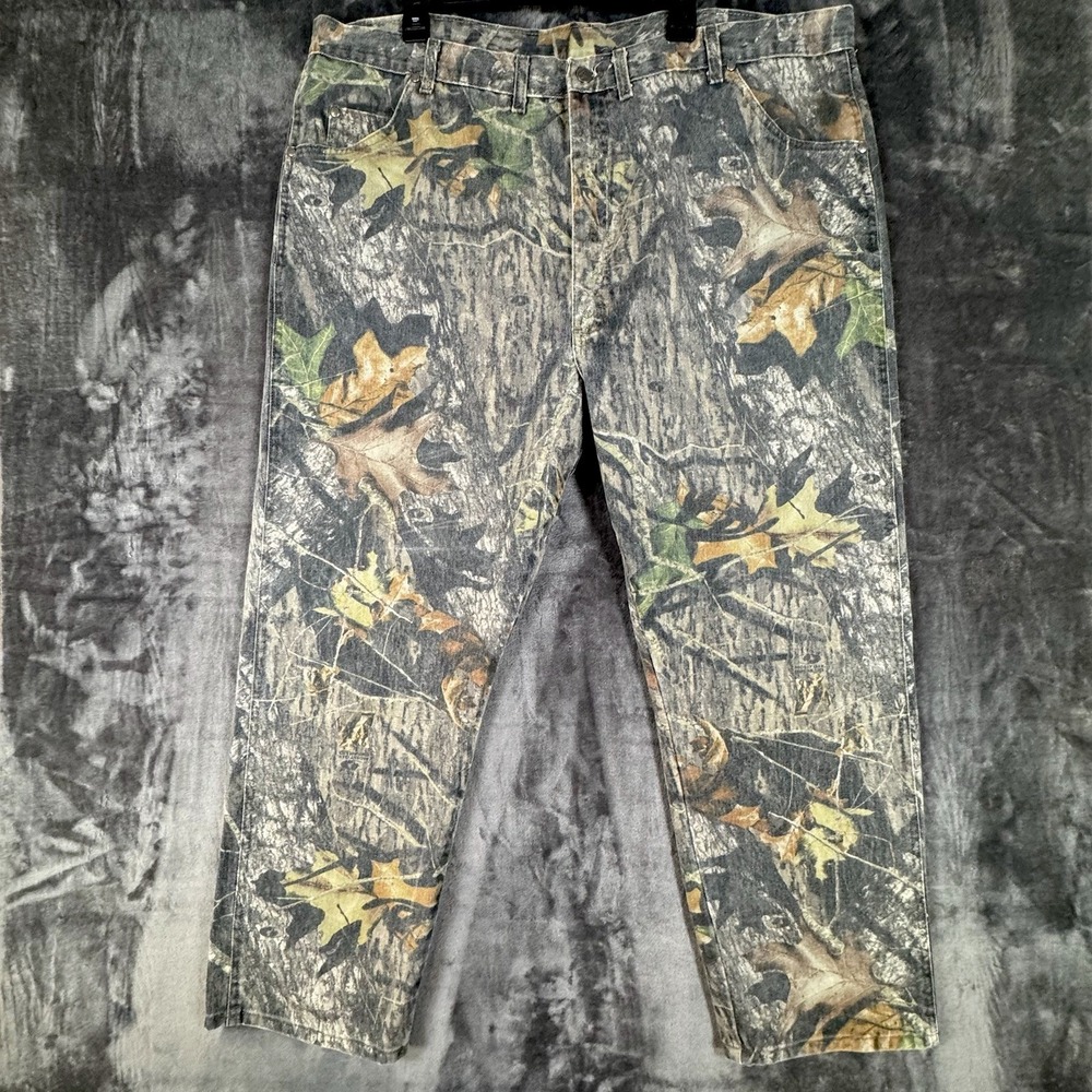 Wrangler Pro Gear Mens Hunting Camouflage Real Tree Camo Pants Size 48x30, 9/35